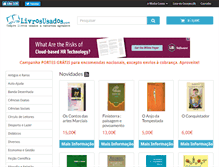 Tablet Screenshot of livrosusados.com